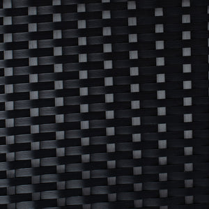 Laban Bistro Set - Contemporary 3-Piece Patio Collection with Plush Cushions and Elegant Glass Table