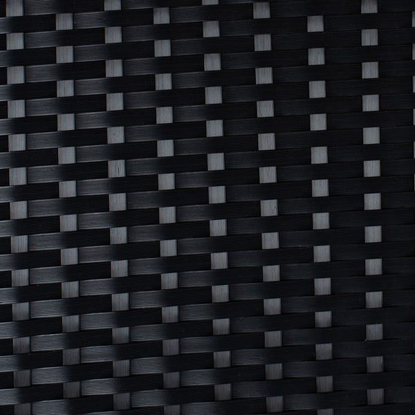 Laban Bistro Set - Contemporary 3-Piece Patio Collection with Plush Cushions and Elegant Glass Table