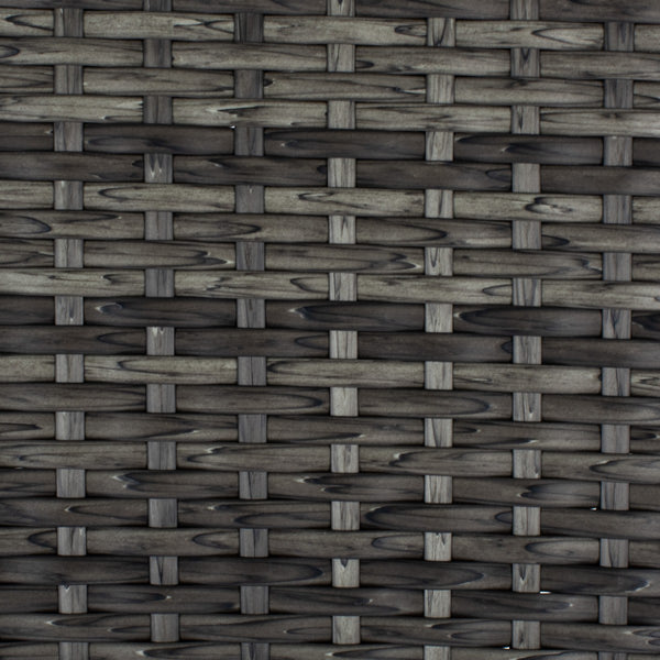 Laban Bistro Set - Contemporary 3-Piece Patio Collection with Plush Cushions and Elegant Glass Table