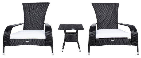 Edna 3 Piece Lounge Set - Tropical Modern Design with Plush Cushions for Outdoor Living Spaces