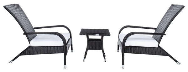 Edna 3 Piece Lounge Set - Tropical Modern Design with Plush Cushions for Outdoor Living Spaces
