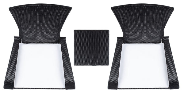 Edna 3 Piece Lounge Set - Tropical Modern Design with Plush Cushions for Outdoor Living Spaces