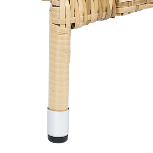 Edna 3 Piece Lounge Set - Tropical Modern Design with Plush Cushions for Outdoor Living Spaces