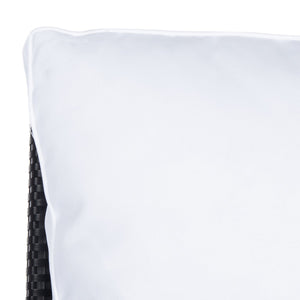 Daire Rocking Chair - Stylish Outdoor Seating with Durable Rattan Frame and Plush Weather-Resistant Cushions