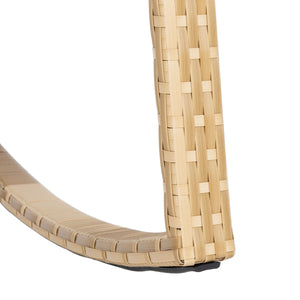 Daire Rocking Chair - Stylish Outdoor Seating with Durable Rattan Frame and Plush Weather-Resistant Cushions