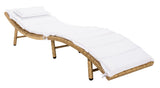 Colley Sunlounger - Elegant Outdoor Chaise with Plush Cushion for Ultimate Relaxation and Style