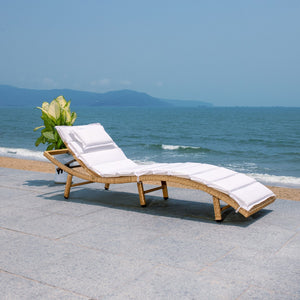 Colley Sunlounger - Elegant Outdoor Chaise with Plush Cushion for Ultimate Relaxation and Style