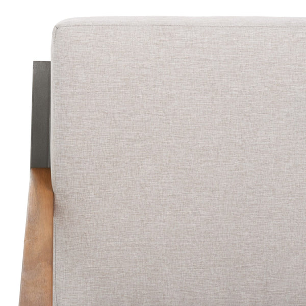 Randolph 4-Piece Living Set: Stylish Acacia & Steel Furniture for Modern Outdoor Comfort and Elegance