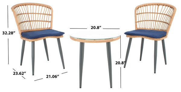 Prenza 3Pc Lounger Set