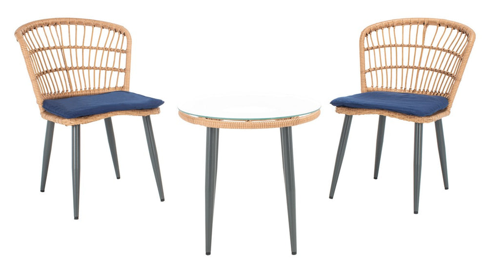 Safavieh Prenza 3 Piece Lounger Set PAT9013A