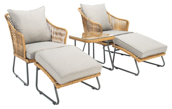 Narda 5 Pc Lounger Set