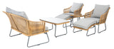 Lonra 7 Pc Lounger Set