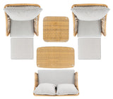 Lonra 7 Pc Lounger Set