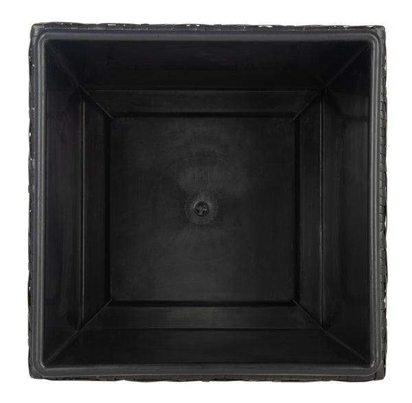 Safavieh Lendson 3 Piece Flower Pot Set in Black PAT9020A