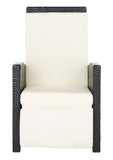 Safavieh Herdla Recliner Chair in Black, Beige PAT9021A