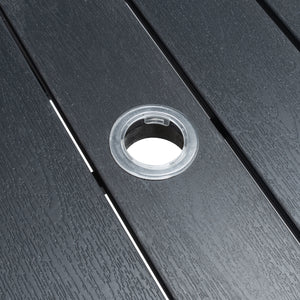 Safavieh Dranda 5 Piece Dining Set in Black, Beige PAT9023A