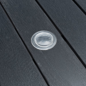 Safavieh Dranda 5 Piece Dining Set in Black, Beige PAT9023A