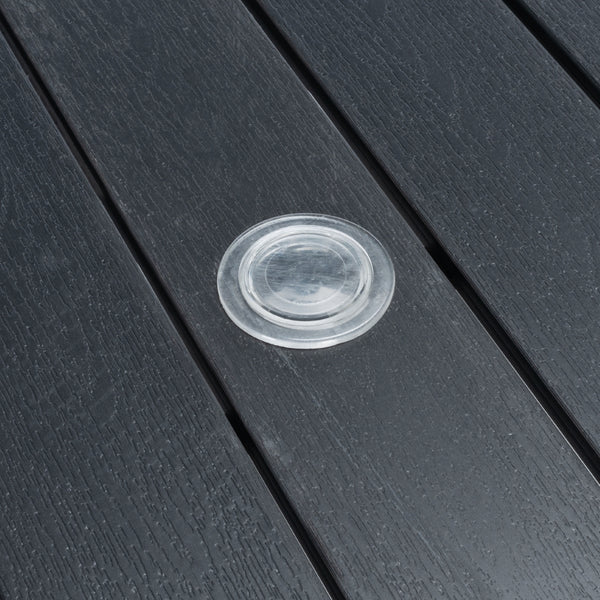 Safavieh Dranda 5 Piece Dining Set in Black, Beige PAT9023A