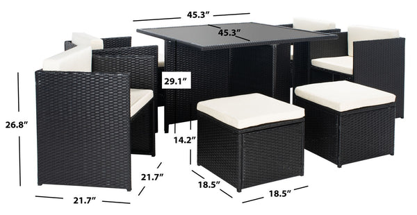 Klena 9 Pc Dining Set