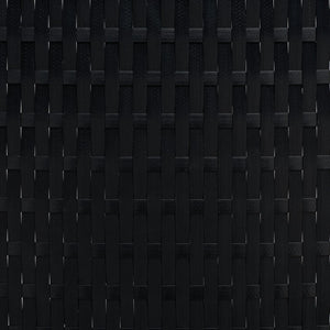 Safavieh Londyn 3Pc Lounge Set Black / Grey Pe Wicker / Flat Rattan/Steel PAT9031A