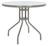 Safavieh Monico Dining Set Grey Steel/Texline/Polyester PAT9036A