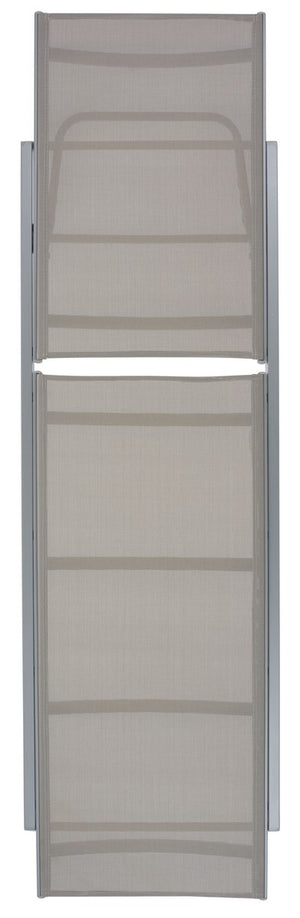 Safavieh Fionne Sunlounger Silver / Grey Aluminium/Texline PAT9038B
