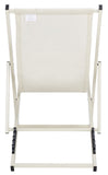 Safavieh Camlin Set Of 2 Sling Chairs -Set Of 2 Beige  Aluminium/Oxford PAT9039A-SET2