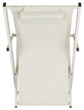 Safavieh Camlin Set Of 2 Sling Chairs -Set Of 2 Beige  Aluminium/Oxford PAT9039A-SET2