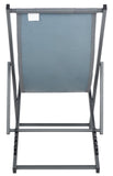 Safavieh Camlin Set Of 2 Sling Chairs -Set Of 2 Grey Aluminium/Oxford PAT9039B-SET2