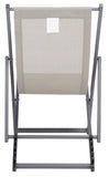 Safavieh Breslin Set Of 2 Sling Chairs -Set Of 2 Grey Aluminium/Texline PAT9040B-SET2