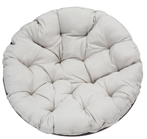 Safavieh Kiraya Papasan Chair  Brown / Grey Pe Rattan/Steel Frame PAT9041A