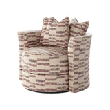 Southern Motion Wild Child  109 Transitional Scatter Pillow Back Swivel Chair 109 353-40