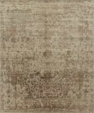 Loloi Pearl PU-01 70% New Zealand Wool Blend, 30% Handspun Viscose Hand Knotted Transitional Rug PEARPU-01DSBR7999