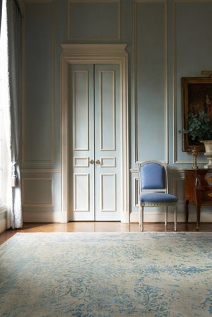 Loloi Pearl PU-02 70% New Zealand Wool Blend, 30% Handspun Viscose Hand Knotted Transitional Rug PEARPU-02HGAQ7999