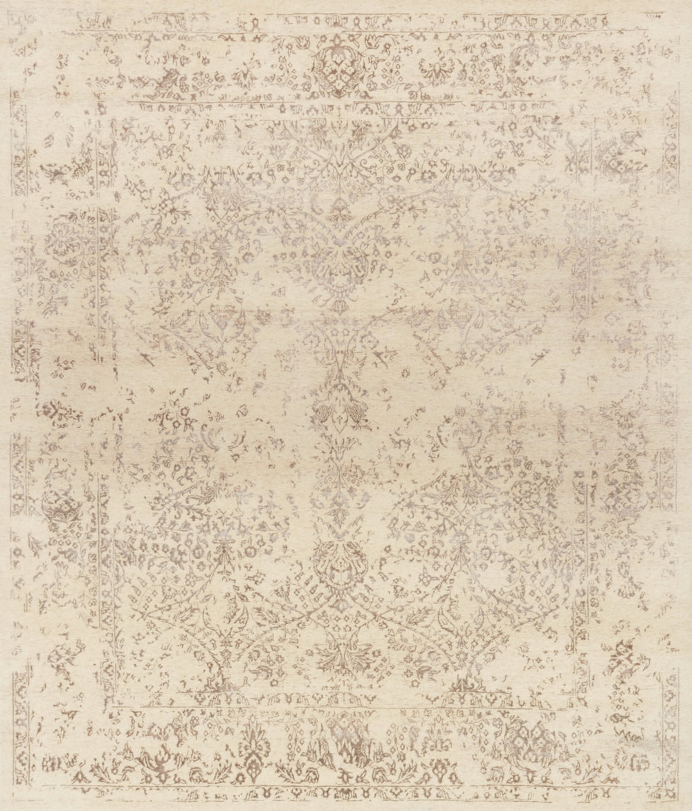 Loloi Pearl PU-03 70% New Zealand Wool Blend, 30% Handspun Viscose Hand Knotted Transitional Rug PEARPU-03AITA96D6