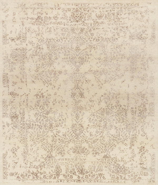 Loloi Pearl PU-03 70% New Zealand Wool Blend, 30% Handspun Viscose Hand Knotted Transitional Rug PEARPU-03AITA96D6