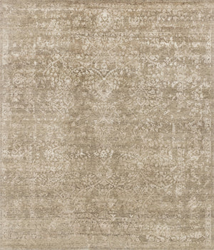 Loloi Pearl PU-03 70% New Zealand Wool Blend, 30% Handspun Viscose Hand Knotted Transitional Rug PEARPU-03SNPW7999