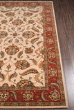 Momeni Persian Garden PG-10 Machine Made Traditional Oriental Indoor Area Rug Ivory 9'6" x 13' PERGAPG-10IVY96D0