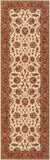 Momeni Persian Garden PG-10 Machine Made Traditional Oriental Indoor Area Rug Ivory 9'6" x 13' PERGAPG-10IVY96D0