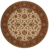 Momeni Persian Garden PG-10 Machine Made Traditional Oriental Indoor Area Rug Ivory 9'6" x 13' PERGAPG-10IVY96D0