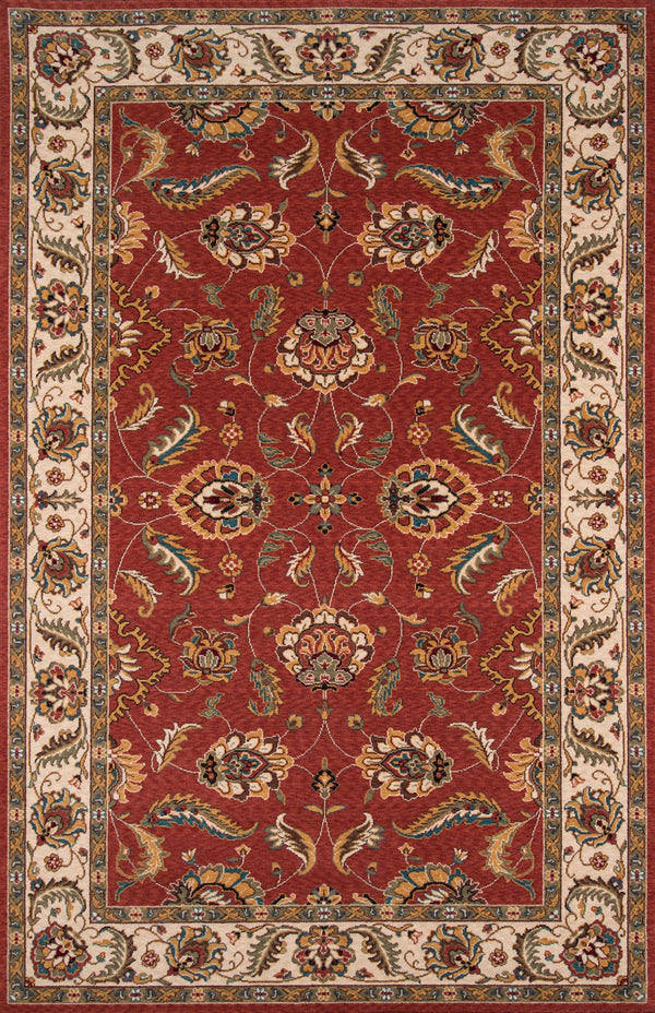 Momeni Persian Garden PG-10 Machine Made Traditional Oriental Indoor Area Rug Salmon 9'6" x 13' PERGAPG-10SAL96D0