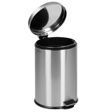 English Elm EE2333 Modern Commercial Grade Stainless Steel Trash Can Stainless Steel EEV-15667