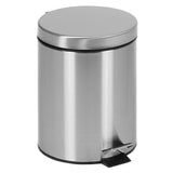 English Elm EE2333 Modern Commercial Grade Stainless Steel Trash Can Stainless Steel EEV-15668