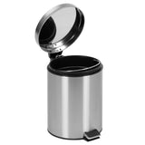 English Elm EE2333 Modern Commercial Grade Stainless Steel Trash Can Stainless Steel EEV-15668