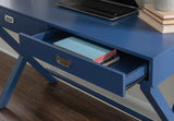 Peggy 2-Drawer Writing Desk, Navy Blue