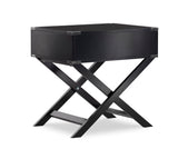Peggy X Base Black Accent Table