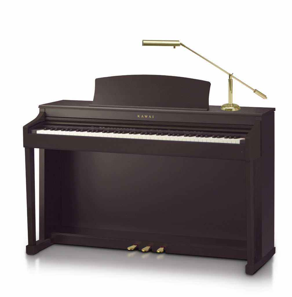 Counter Balance Polished Brass Piano/Desk Lamp