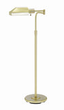 Home/Office Satin Brass Floor Lamp