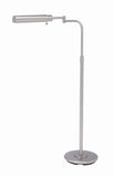 Home/Office Satin Nickel Floor Lamp