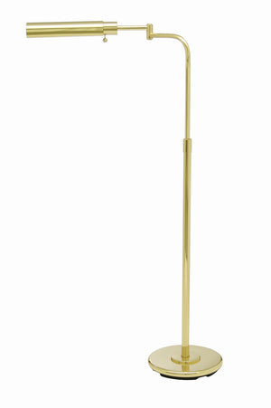 Home/Office Polished Brass Floor Lamp